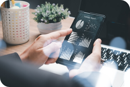 重要指標をモニタリング