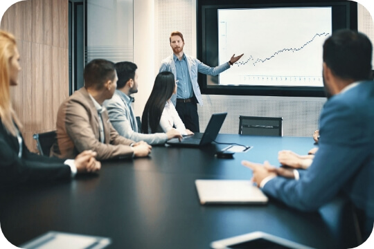 定例打ち合わせでの圧倒的支援